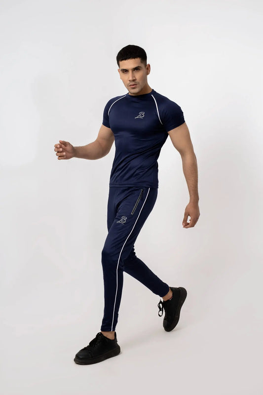 LB-Navy Blue Pipping Track suit LookBuy247